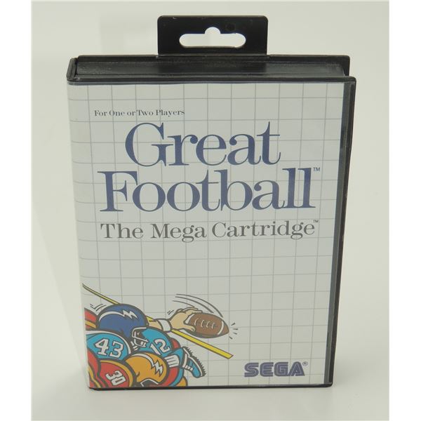 #574  CIB SEGA MASTER SYSTEM GAME GREAT FOOTBALL