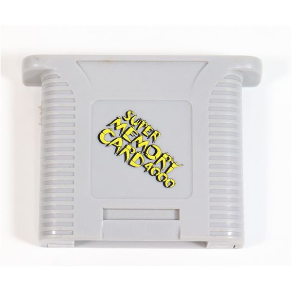 #583 NINTENDO 64 N64 SUPER MEMORY CARD 4000