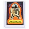 Image 1 : #602 1977 STAR WARS TOPPS CARD #6 ARTOO-DETOO