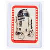Image 1 : #612 1977 STAR WARS TOPPS STICKER CARD #38 R2-D2