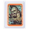 Image 1 : #620 1977 STAR WARS TOPPS STICKER CARD #46 CHEWIE