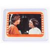 Image 1 : #628 1977 STAR WARS TOPPS STICKER CARD #54 LEIA