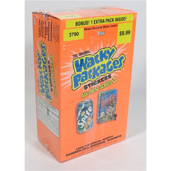 #653 SEALED TOPPS WACKY PACKAGES SERIES 3 2006