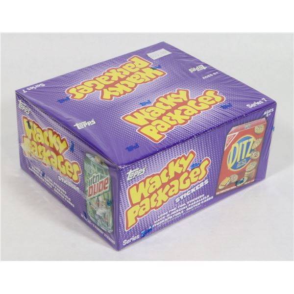 #657  SEALED TOPPS WACKY PACKAGES SERIES 7 2010