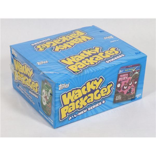#658 SEALED TOPPS WACKY PACKAGES  STICKERS 2011