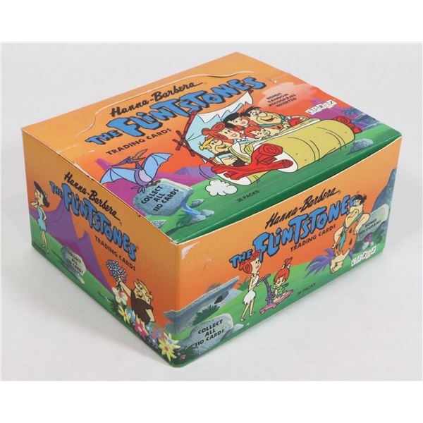 #662 COMPLETE FLINTSTONES TRADING CARDS BOX 1993