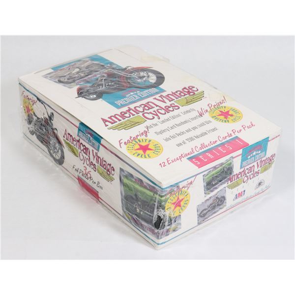 #668 SEALED CHAMPS AMERICAN VINTAGE CYCLES 1992