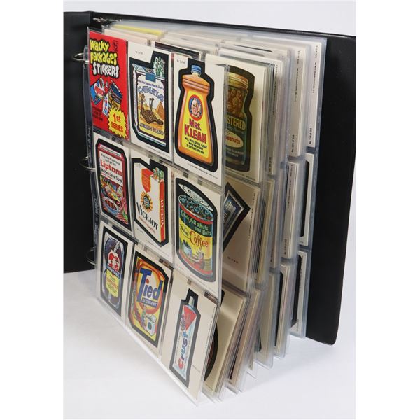 #671  VINTAGE WACKY PACKAGES LOT 1970S 1980S CARDS