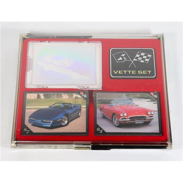 #677  SEALED CORVETTE 1991 INAUGURAL ED CARD SET