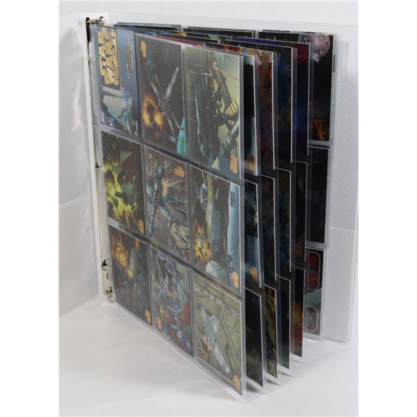 #679  TOPPS STAR WARS VEHICLES 1-72 COMPLETE SET