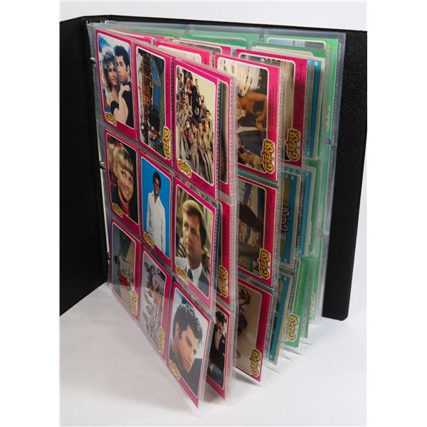 #683 GREASE THE MOVIE 1978 154 CARD SET W/STICKERS