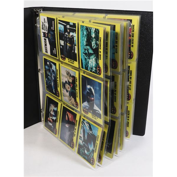 #689 TOPPS BATMAN 1989 CARD SERIES 2 COMPLETE