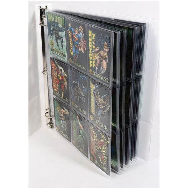 #698 SKYBOX DC POWER CHROME 1995 CARDS COMPLETE