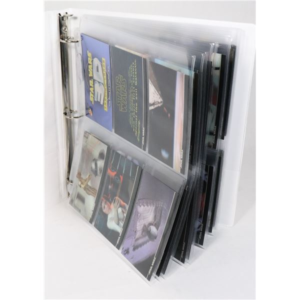 #708 TOPPS STAR WARS 3D TRADING CARDS 1-63 FULLSET