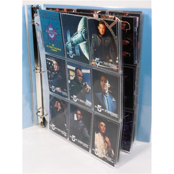 #712 FLEER BABYLON 5 COMPLETE SET