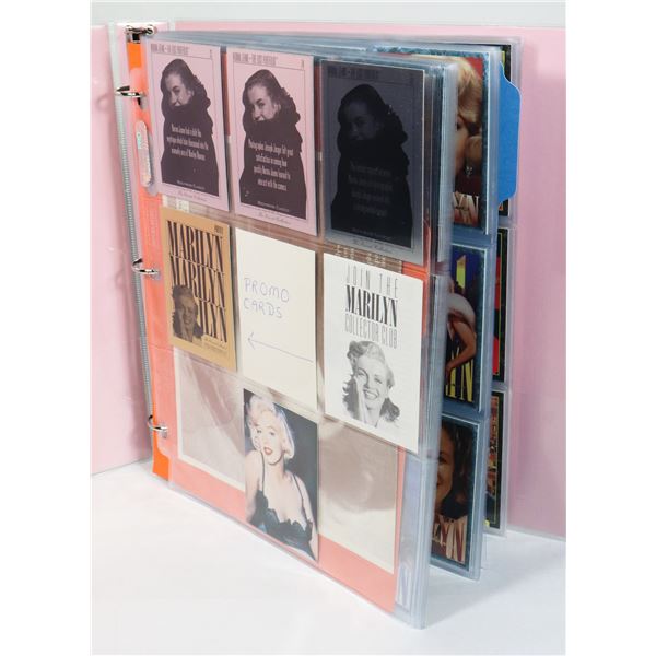 #713 MARILYN MONROE LARGE CARD SET W/PROMOCARDS