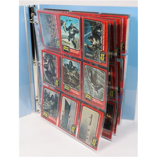 #714 TOPPS KING KONG MOVIE COMPLETE SET W/STICKERS
