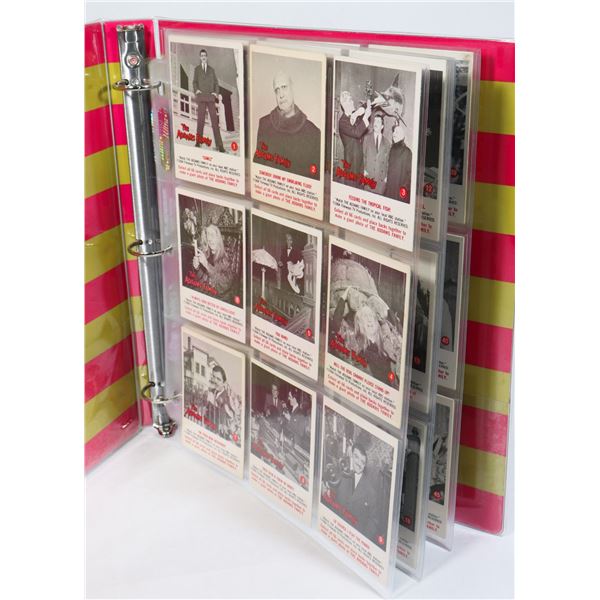 #717 1964 THE ADDAMS FAMILY COMPLETE CARD SET 1-66