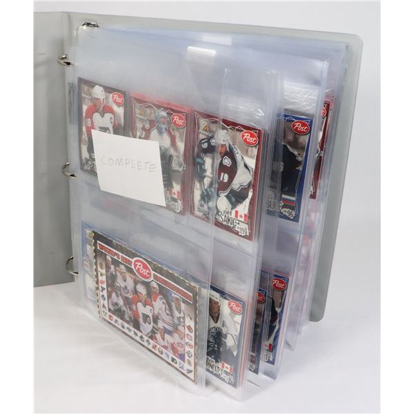 #731 POST CEREAL HOCKET CARDS NHL COMPLETE SERIES