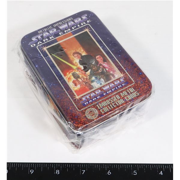 #734 SEALED STAR WARS DARK EMPIRE METAL CARDS +TIN
