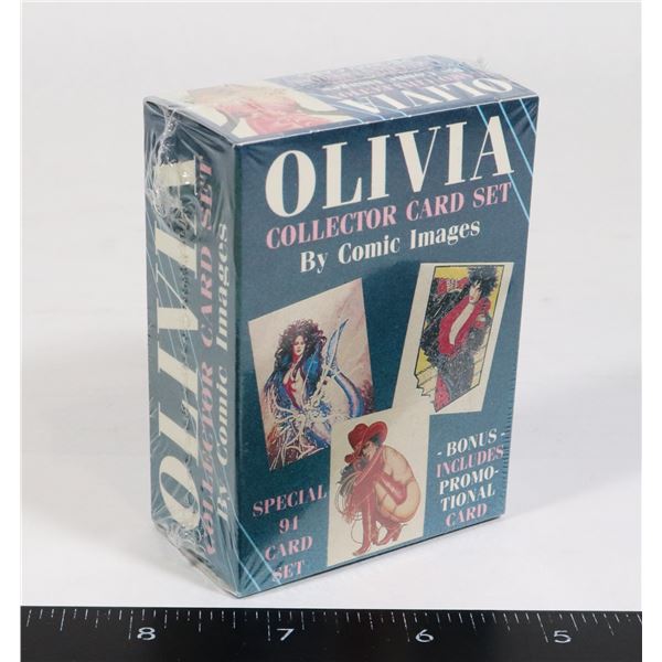 #736 SEALED OLIVIA COLLECTO CARD SET ARTWORK 1993