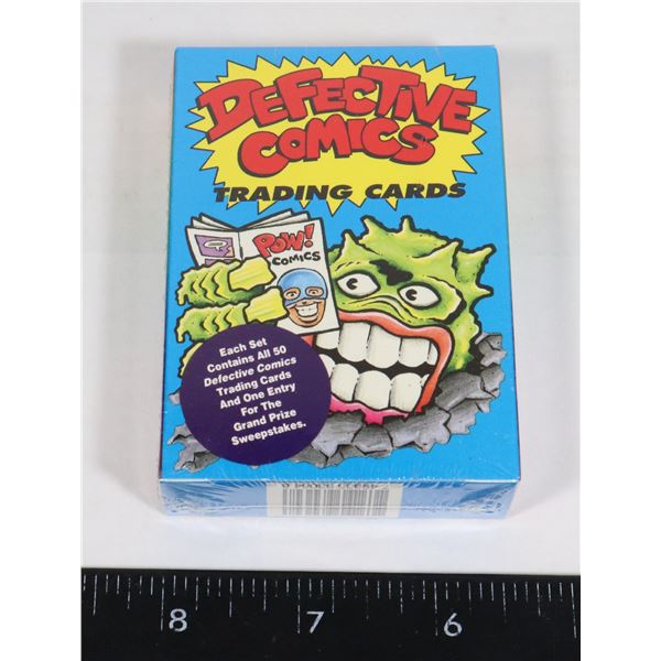 #737 SEALED DEFECTIVE COMICS TRADING CARDS 1993