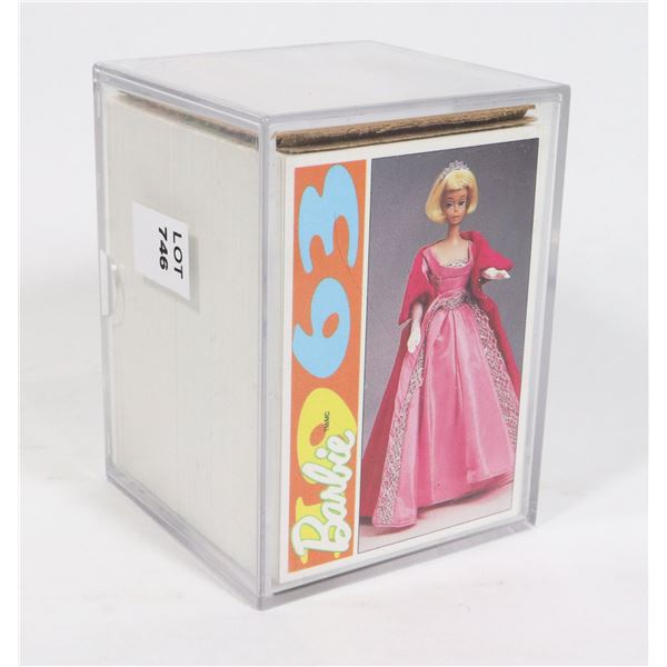 #746 PANINI BARBIE COLLECTOR CARDS COMPLETE SET