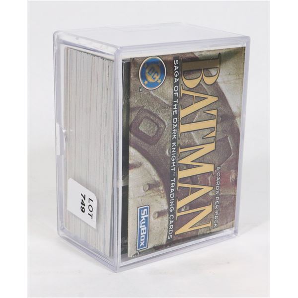 #749 SKYBOX BATMAN SAGA OF THE DARK KNIGHT CARDS