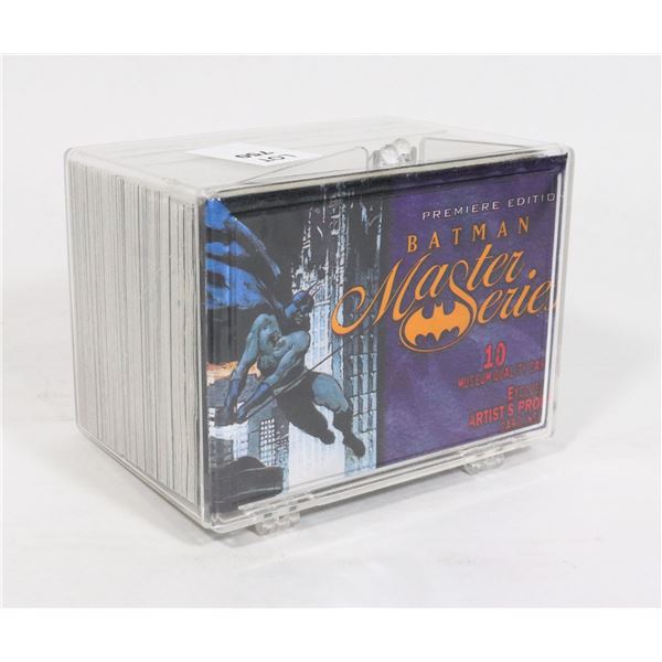 #750 SKYBOX BATMAN MASTER SERIES CARDS COMPLETE