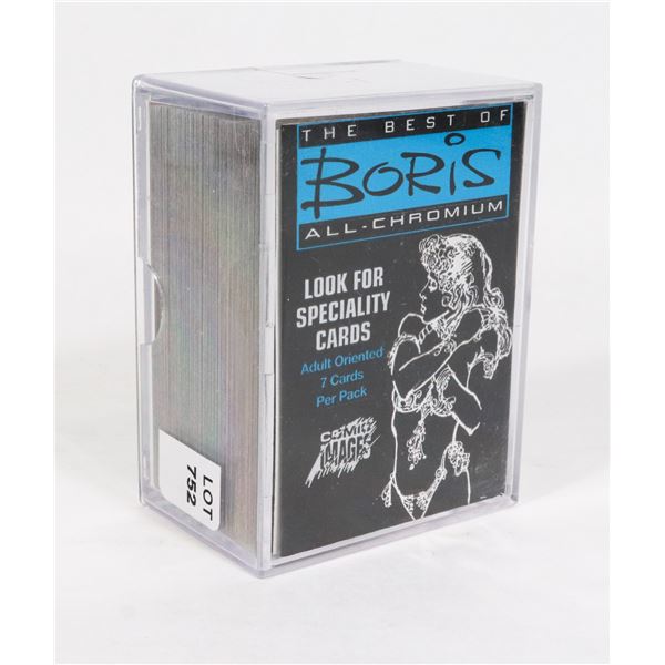 #752 COMIC IMAGES BORIS ALL-CHROMIUM ART CARDS