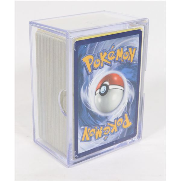 #770 POKÉMON CARD LOT IN PLASTIC CASE