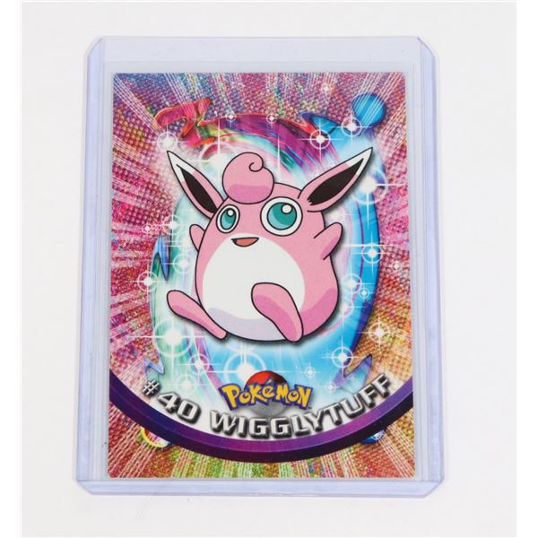 #772 TOPPS POKÉMON #40 WIGGLYTUFF 1999 CARD