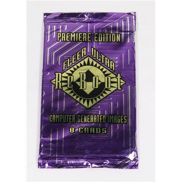 #775 SEALED FLEER ULTRA REBOOT TRADING CARD PACK