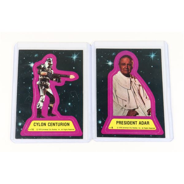 #780 TOPPS BATTLESTAR GALACTICA STICKER CARD CYLON