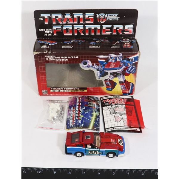 #781 G1 TRANSFORMERS SMOKESCREEN CIB 1985 HASBRO