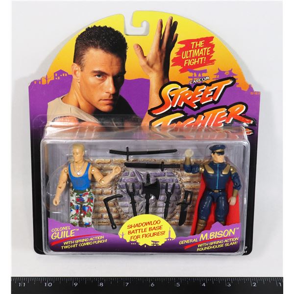 #784 G.I. JOE STREET FIGHTER GUILE GENERAL M BISON