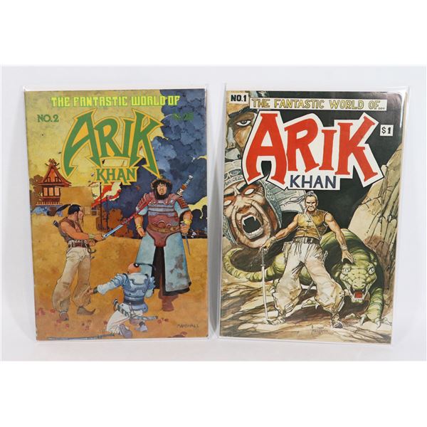 #836 ANDROMEDA ARIK KHAN#1-#2 SEPT 1977 JUNE 1978
