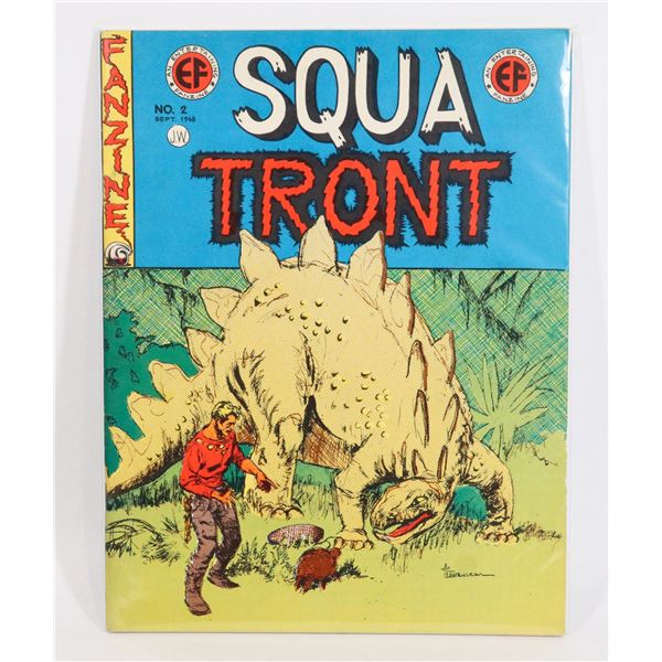 #838 ENTERTAINING FANZINE SQUA TRONT #2 SEPT 1968