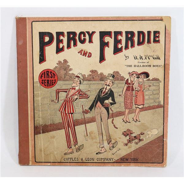 #842 PERCY AND FERDIE COMIC BOOK 1921 NEW YORK