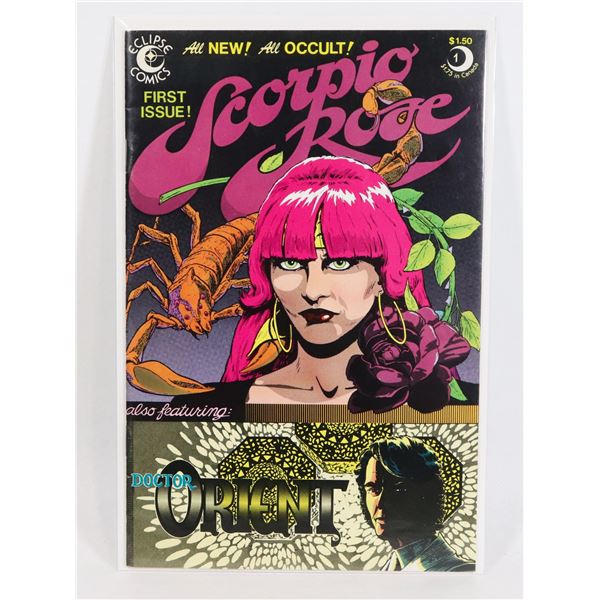 #847  ECLIPSE COMICS SCORPIO ROSE #1 JANUARY 1983