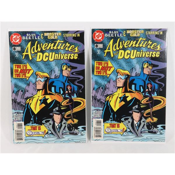 #861 SIGNED! ADVENTURES IN THE DC UNIVERSE #8 W/