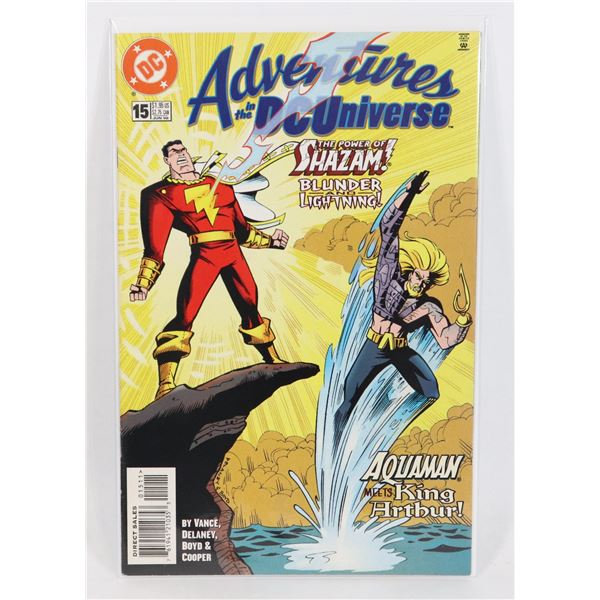 #866 SIGNED!  ADVENTURES IN THE DC UNIVERSE #15