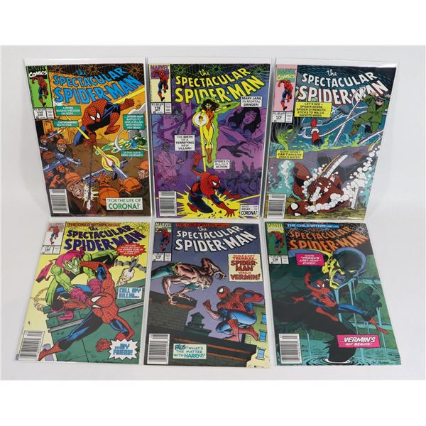 #886 MARVEL COMICS SPECTACULAR SPIDER-MAN LOT