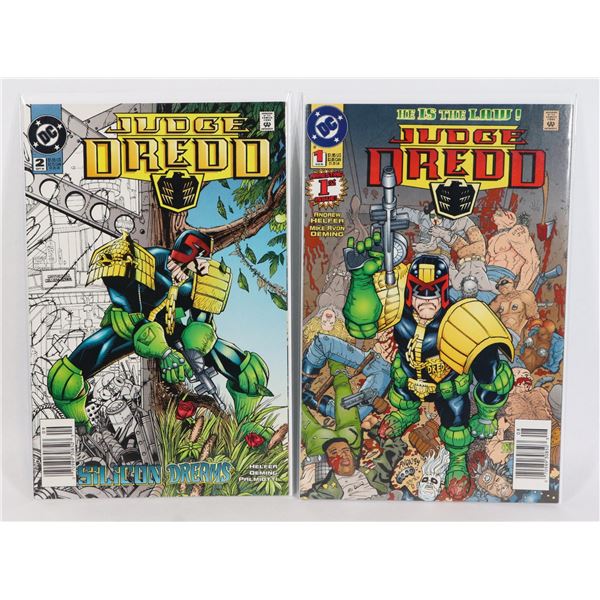 #892 DC DETECTIVE COMICS JUDGE DREDD #1 = #2 1994