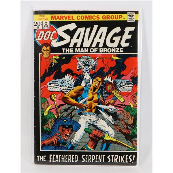 #895 MARVEL COMICS DOC SAVAGE THE MAN OF BRONZE
