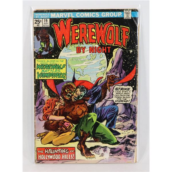 #902 MARVEL COMICS WEREWOLF BY NIGHT #19 1974