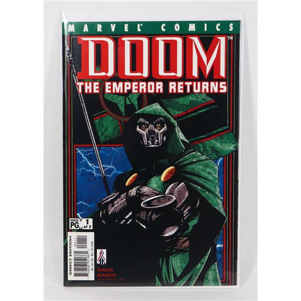 #908 MARVEL COMICS DOOM THE EMPEROR RETURNS #1