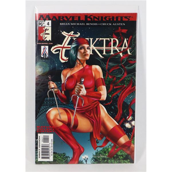 #909 MARVEL COMICS MARVEL KNIGHTS ELEKTRA #4 2001
