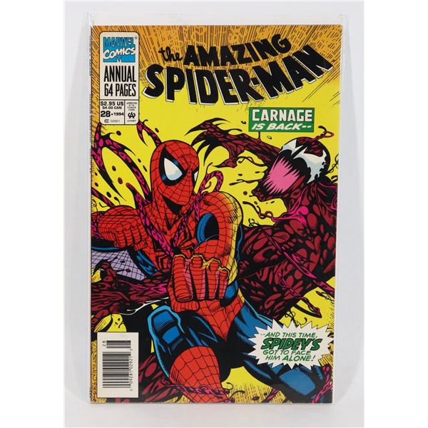 #922 MARVEL COMICS AMAZING SPIDER-MAN ANNUAL #28
