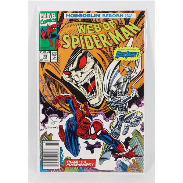 #924 MARVEL COMICS  WEB OF SPIDER-MAN #93